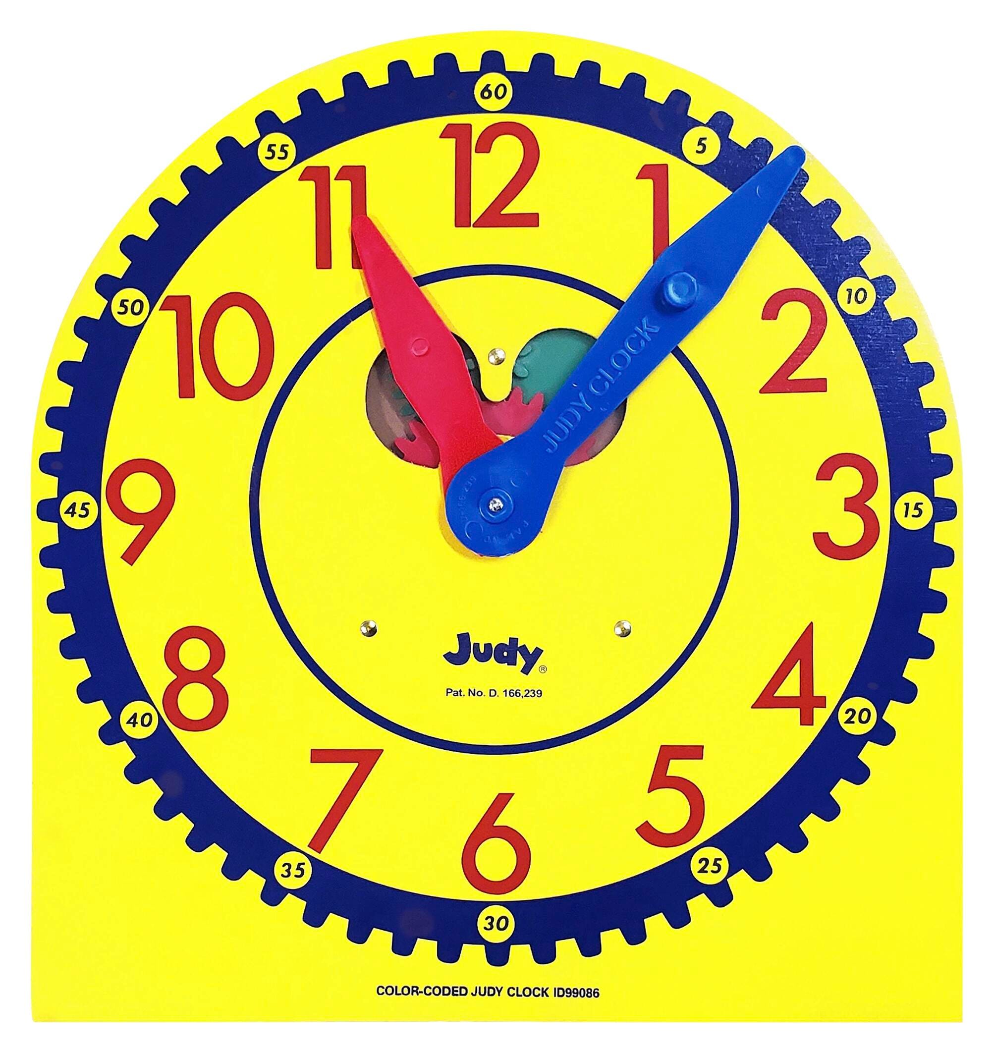 Judy Instructo Color-Coded Judy Clock 078418